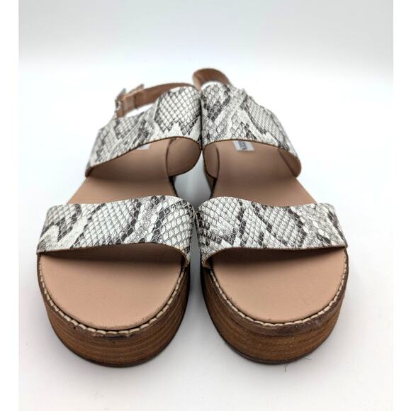 Steve Madden Teenie Platform Wedge Sandals Women's Multicolor Size US9M EU39.5 - Picture 12 of 13